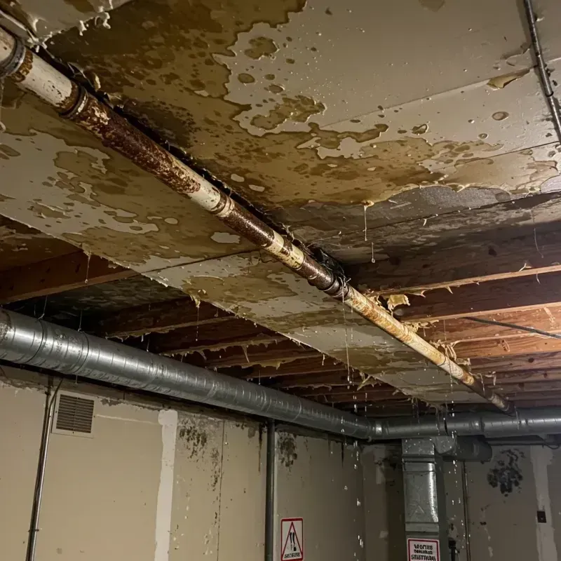 Ceiling Water Damage Repair in Aztalan, WI