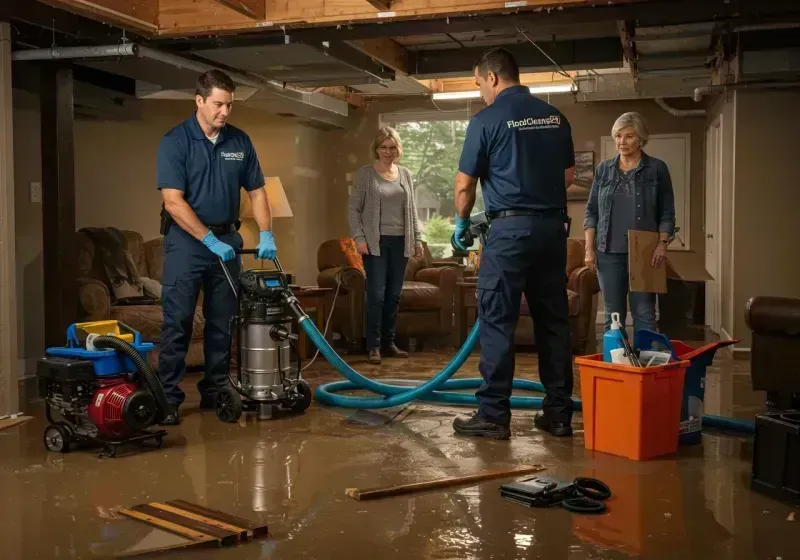 Basement Water Extraction and Removal Techniques process in Aztalan, WI